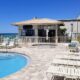 Pool, hot tub and tiki bar.